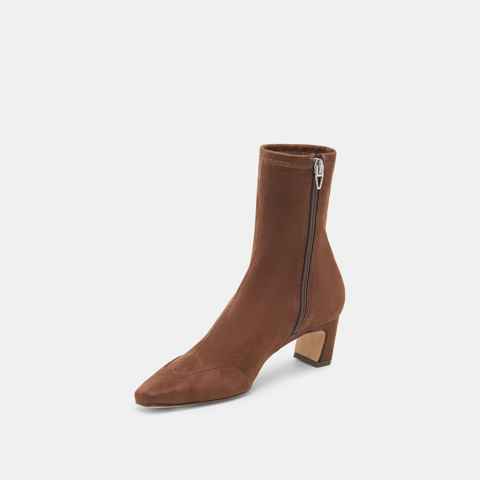 Anika Dk Brown Stella Suede Boots - Dolce Vita