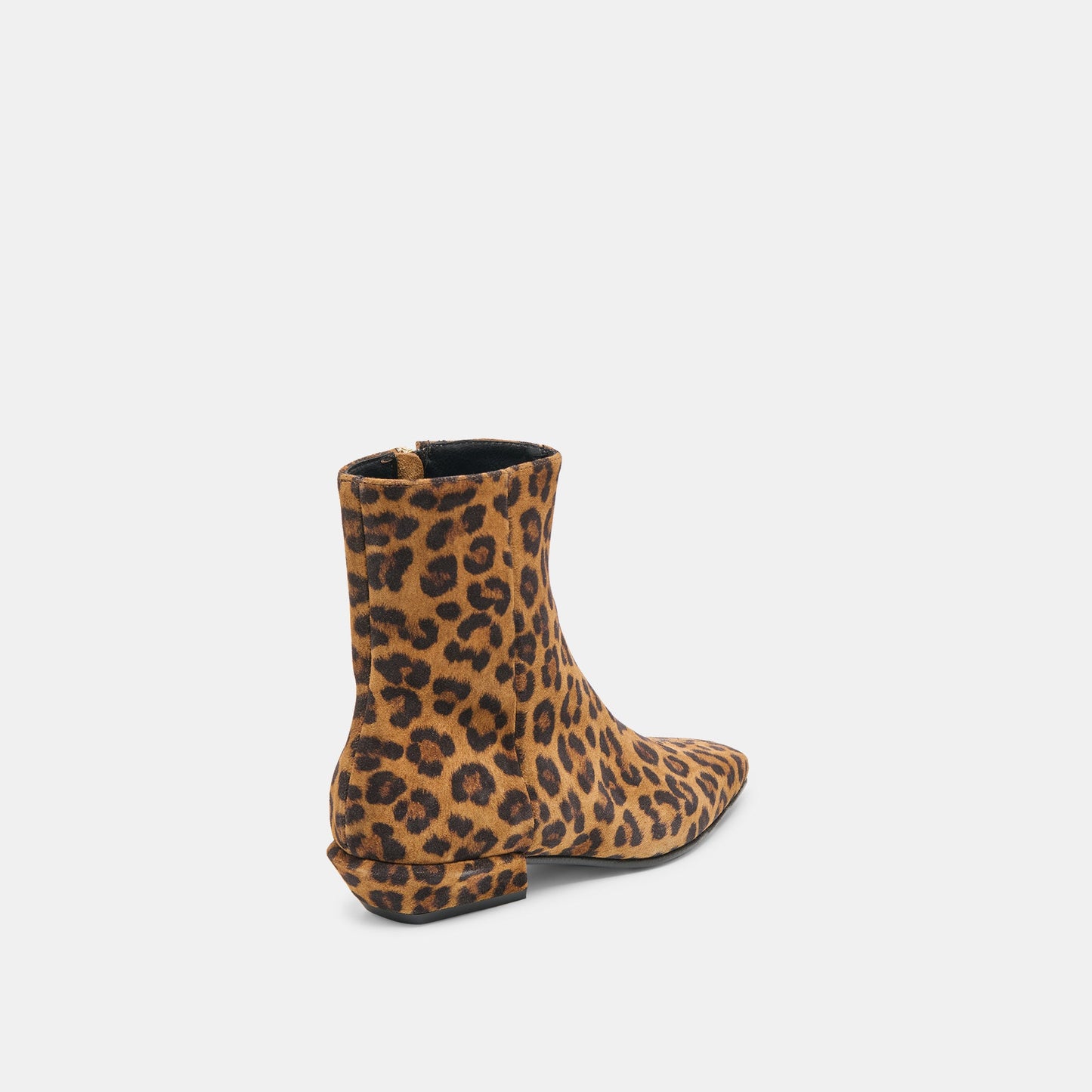 Joanie Leopard Printed Suede Booties - Dolce Vita
