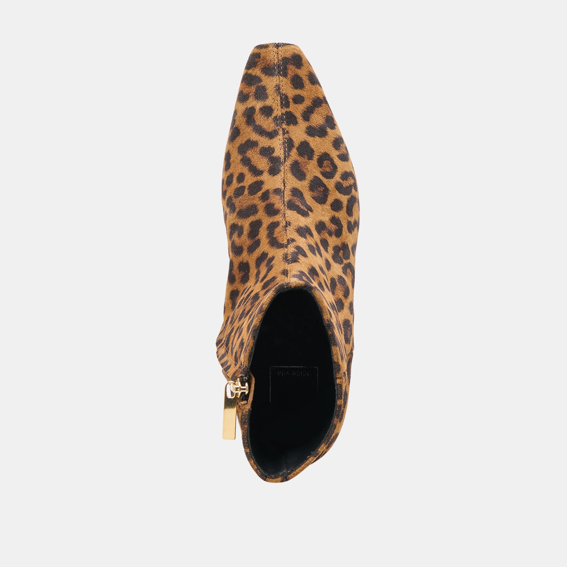 Joanie Leopard Printed Suede Booties - Dolce Vita