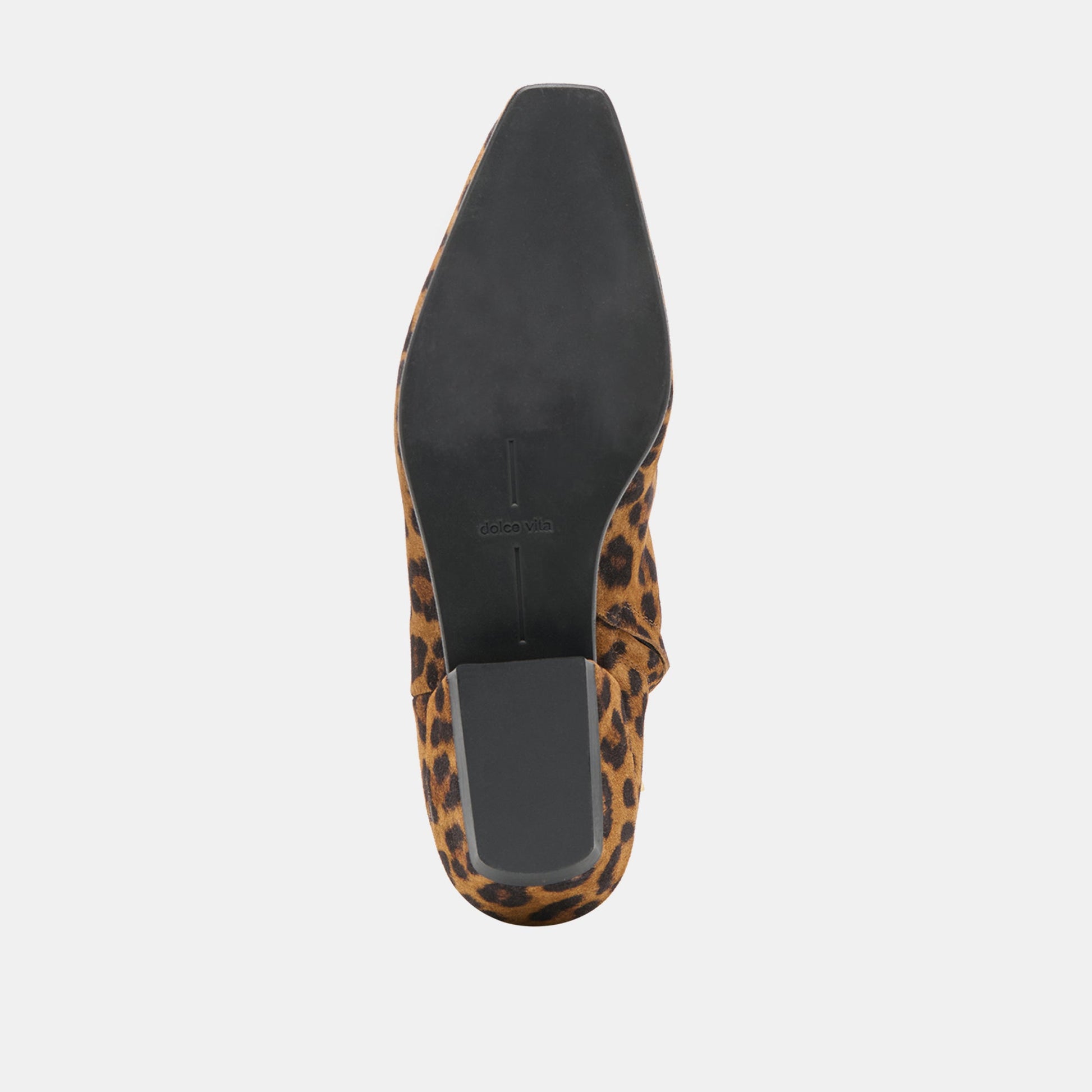 Joanie Leopard Printed Suede Booties - Dolce Vita