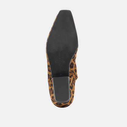 Joanie Leopard Printed Suede Booties - Dolce Vita