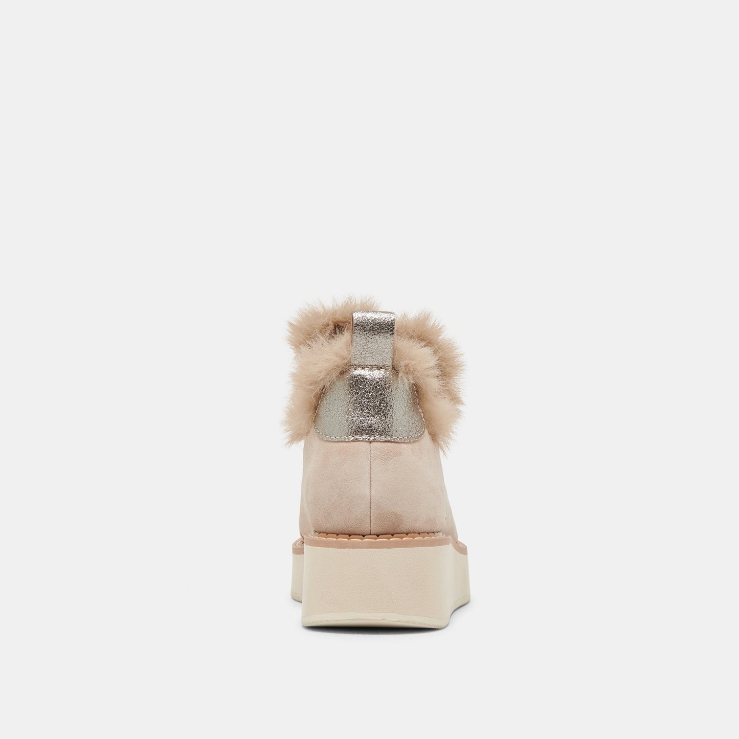 ARDY PLUSH H2O BOOTIES TAUPE SUEDE - Dolce Vita