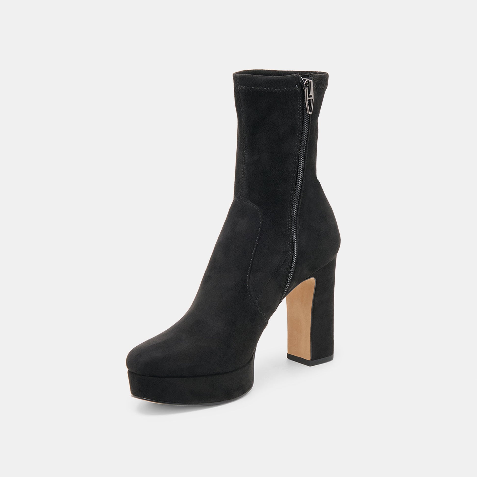 Chasly Onyx Stella Suede Boots - Dolce Vita