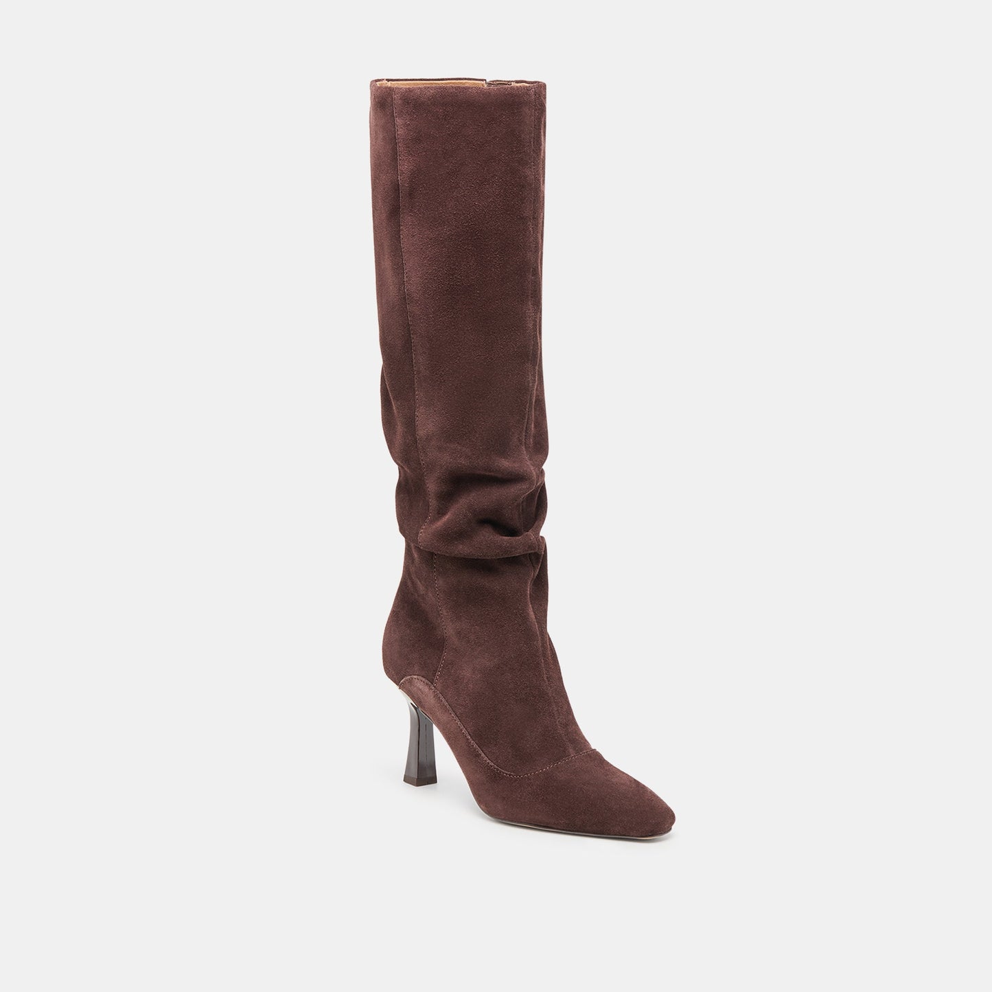 Lousa Mahogany Suede Boots - Dolce Vita