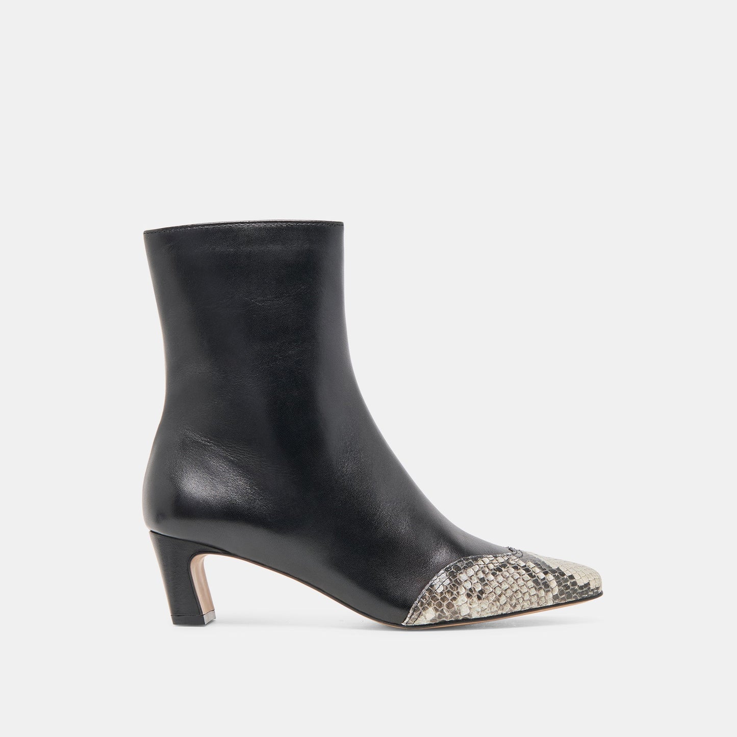 Anika Black Multi Leather Boots - Dolce Vita