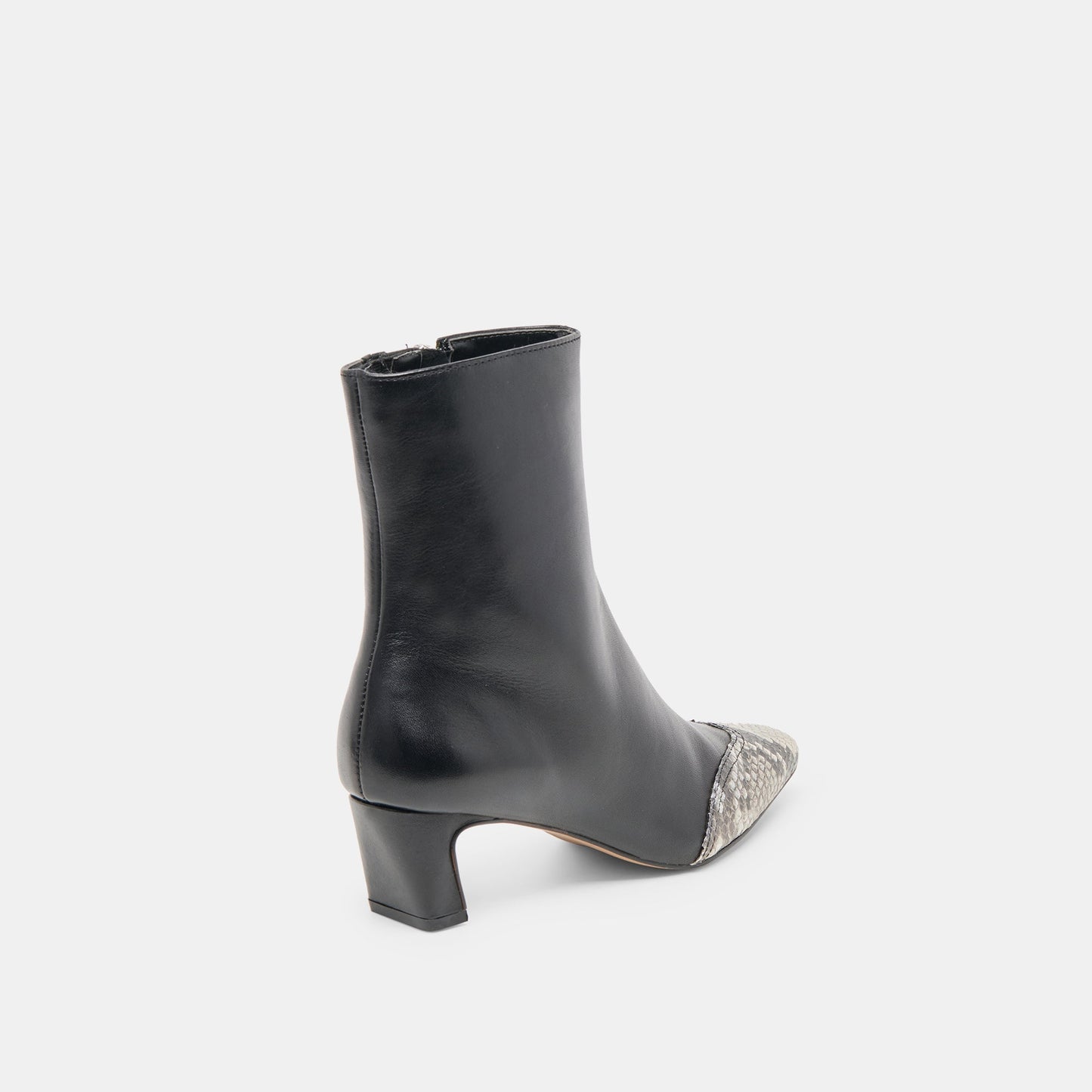 Anika Black Multi Leather Boots - Dolce Vita