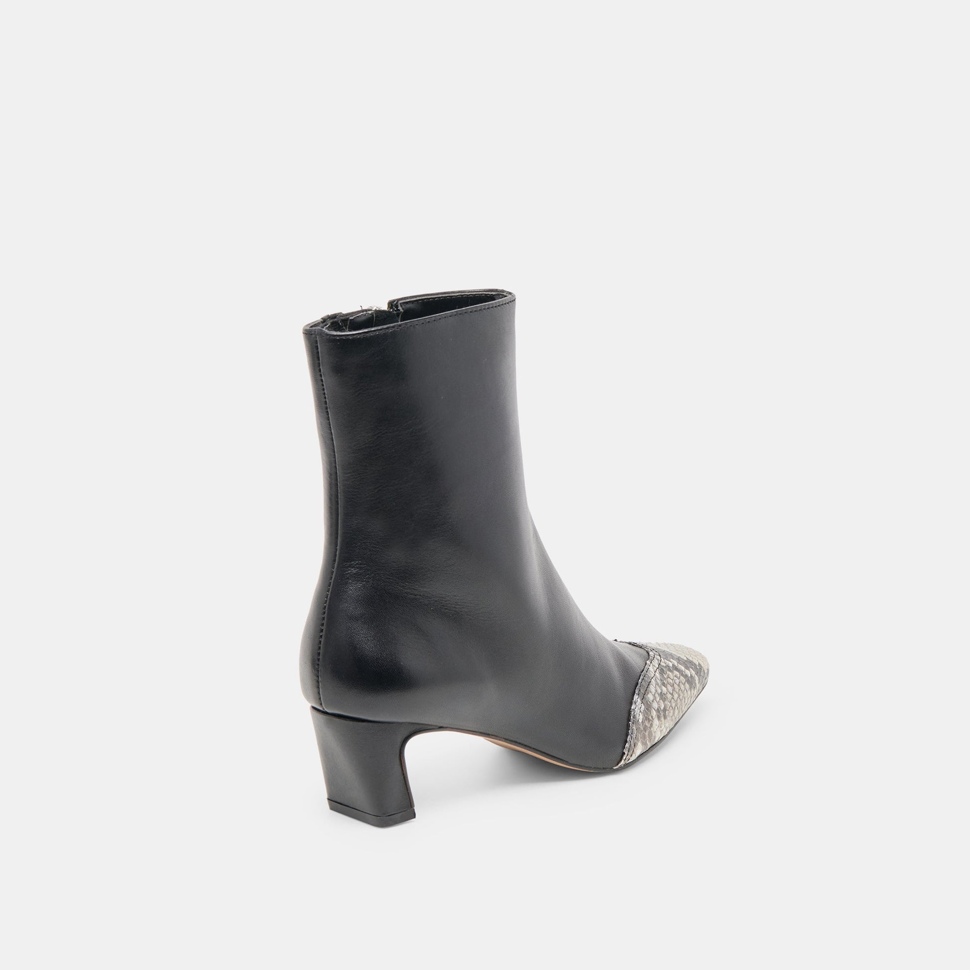 Anika Black Multi Leather Boots - Dolce Vita
