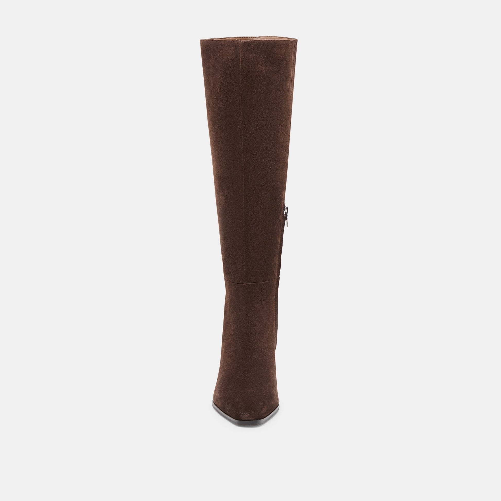 Emmi Dk Brown Suede Boots - Dolce Vita