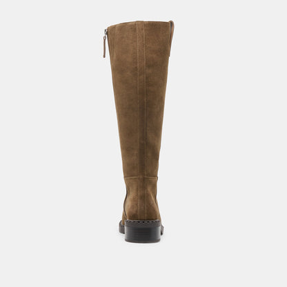 Glory H2O Waterproof Olive Suede Boots - Dolce Vita