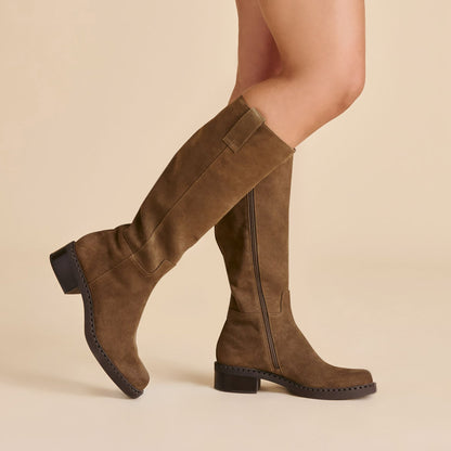 Glory H2O Waterproof Olive Suede Boots - Dolce Vita