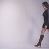 Hudsin Mahogany Suede Boots - Dolce Vita