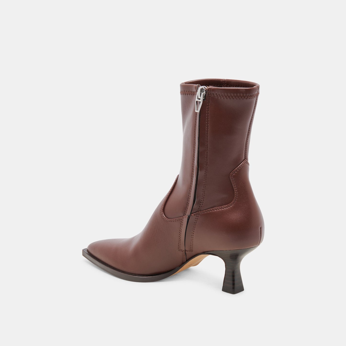 ARYA WIDE CALF BOOTS CHOCOLATE LEATHER - Dolce Vita
