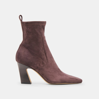 Linzey Cedar Stella Suede Booties - Dolce Vita