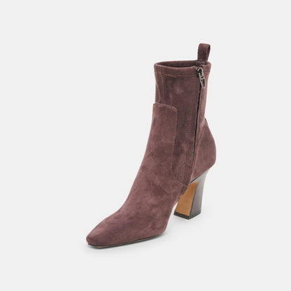 Linzey Cedar Stella Suede Booties - Dolce Vita