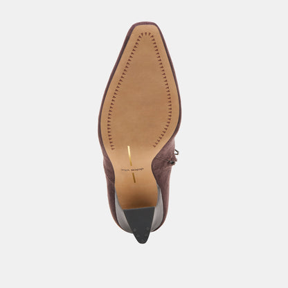Linzey Cedar Stella Suede Booties - Dolce Vita