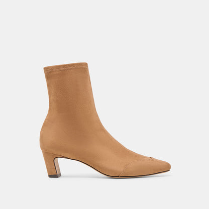 Anika Lt Brown Stella Suede Boots - Dolce Vita