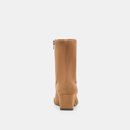 Anika Lt Brown Stella Suede Boots - Dolce Vita