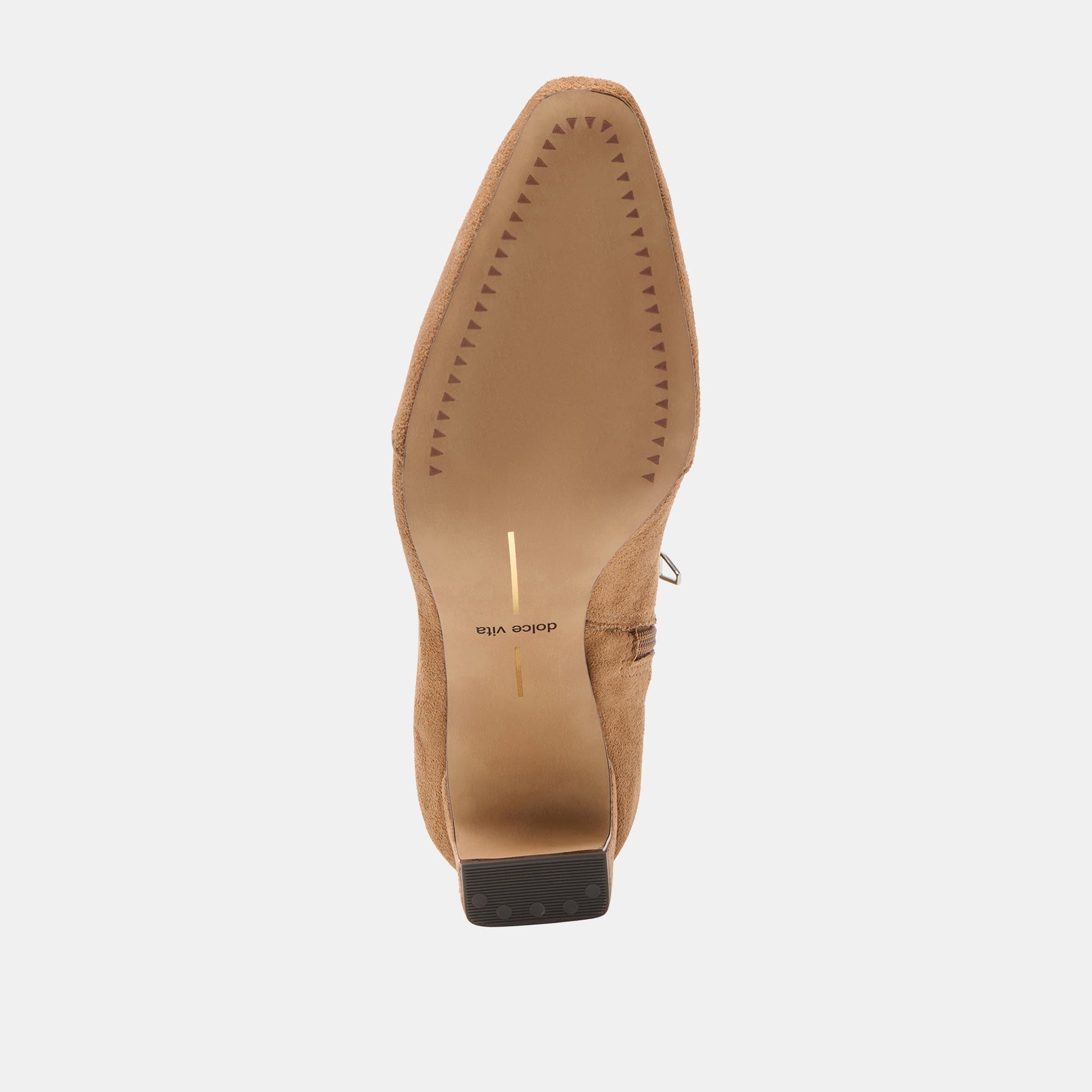 Anika Lt Brown Stella Suede Boots - Dolce Vita