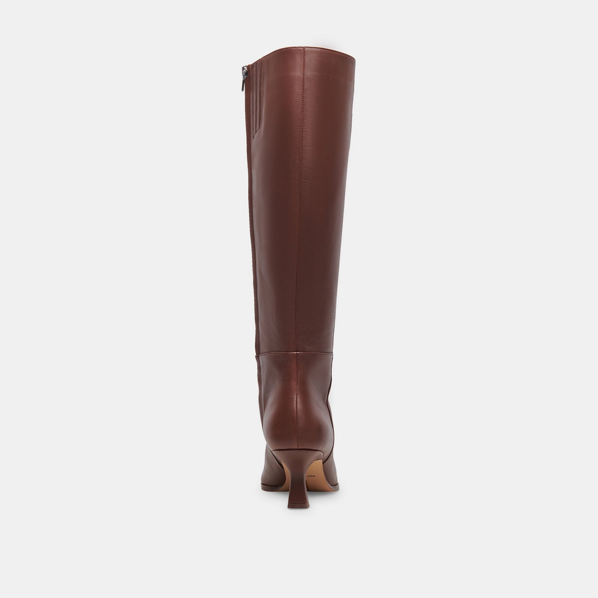 Auggie Extra Wide Calf Chocolate Boots - Dolce Vita
