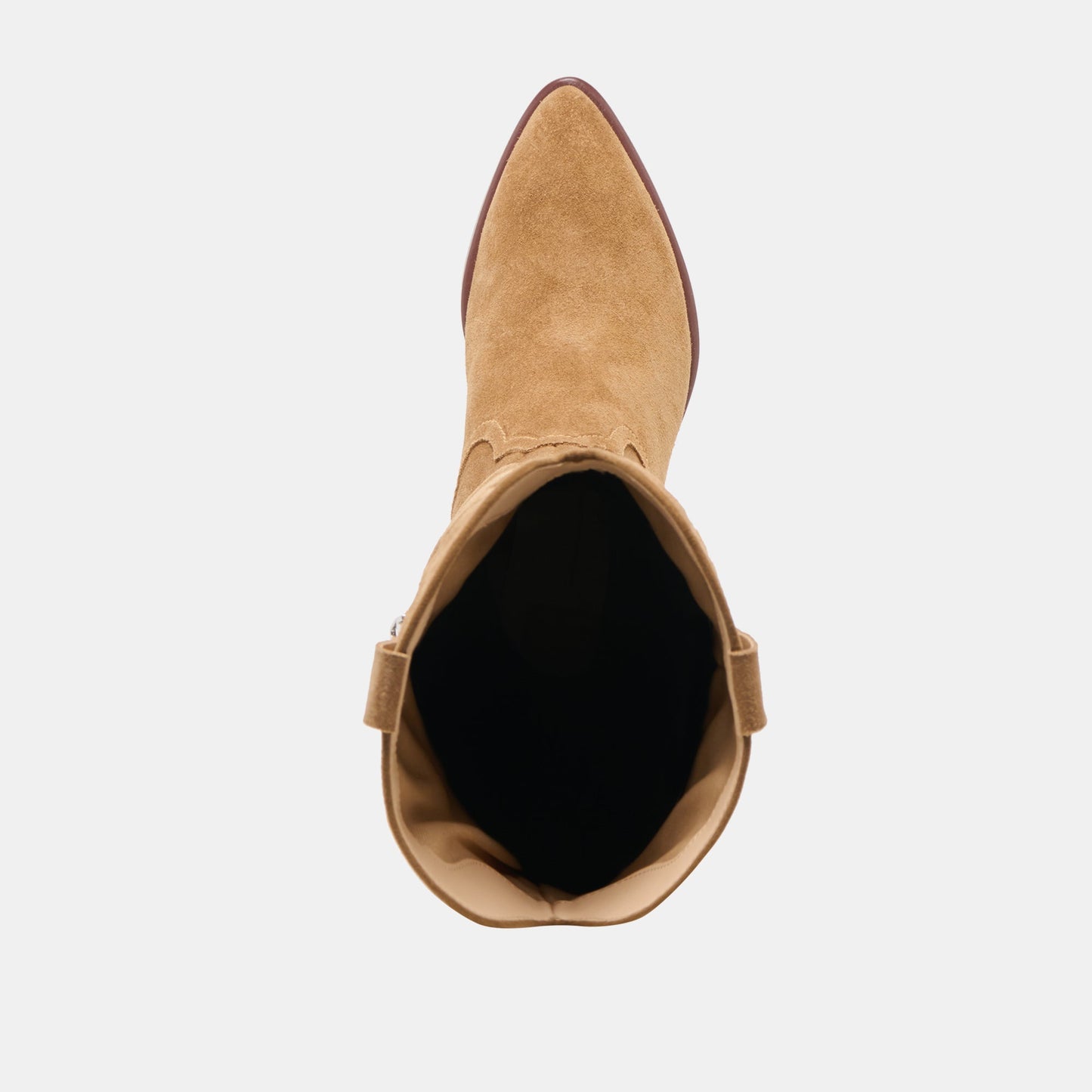 Mirla Lt Brown Suede Boots - Dolce Vita