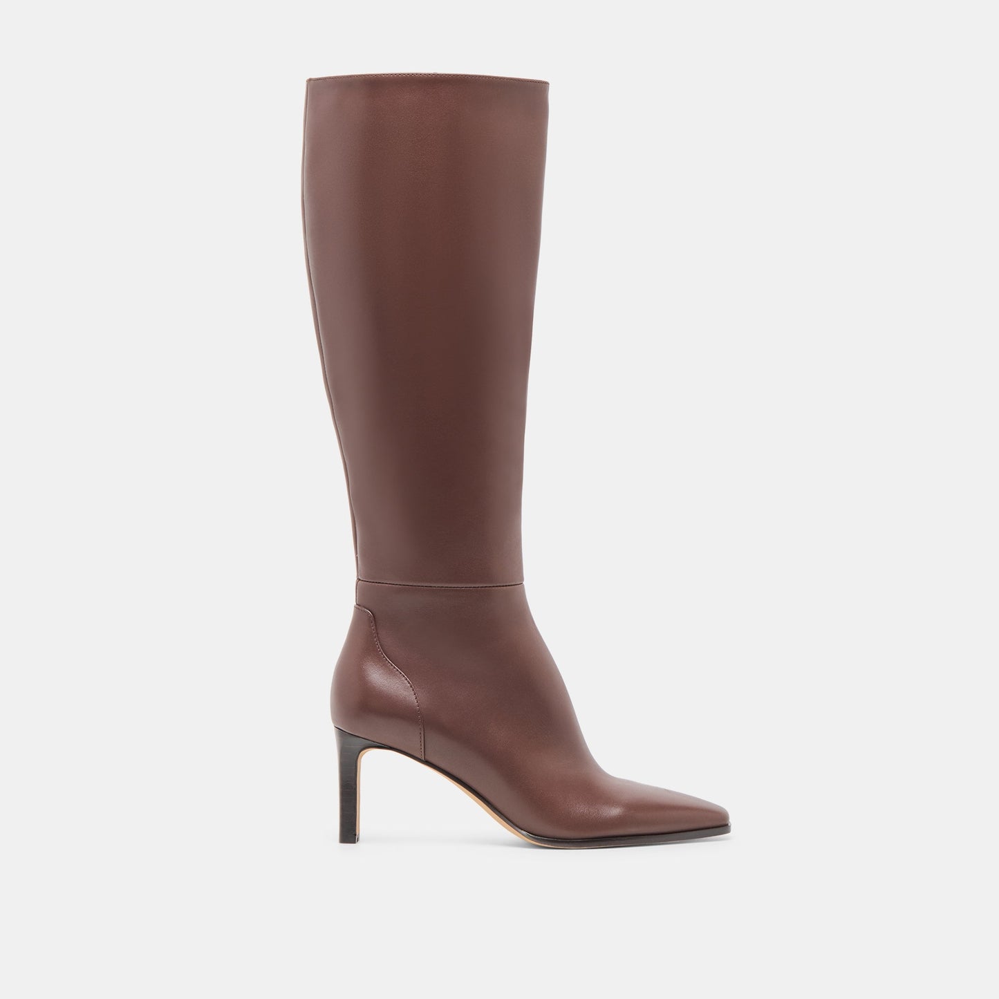 Emmi Chocolate Leather Boots - Dolce Vita