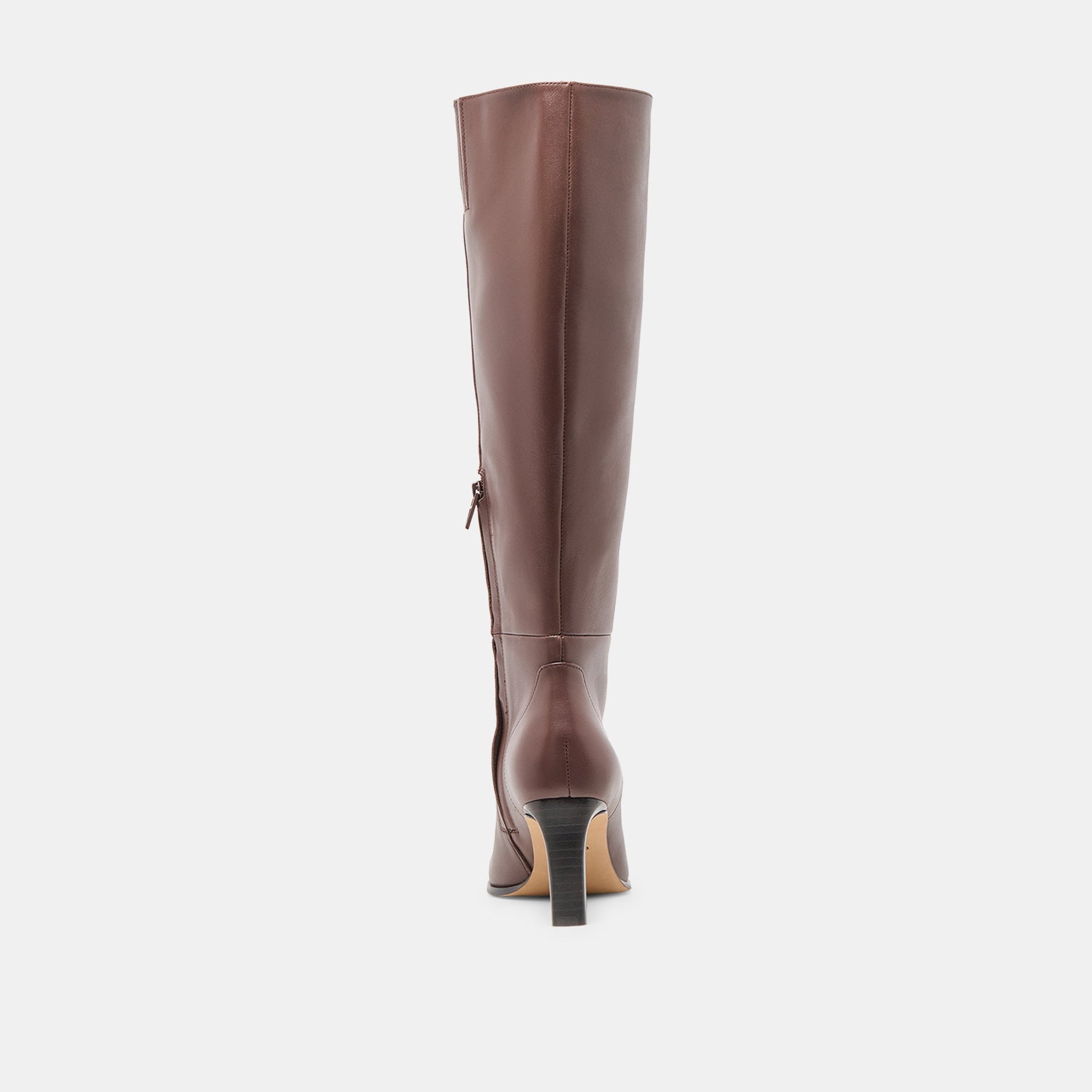 Emmi Chocolate Leather Boots - Dolce Vita