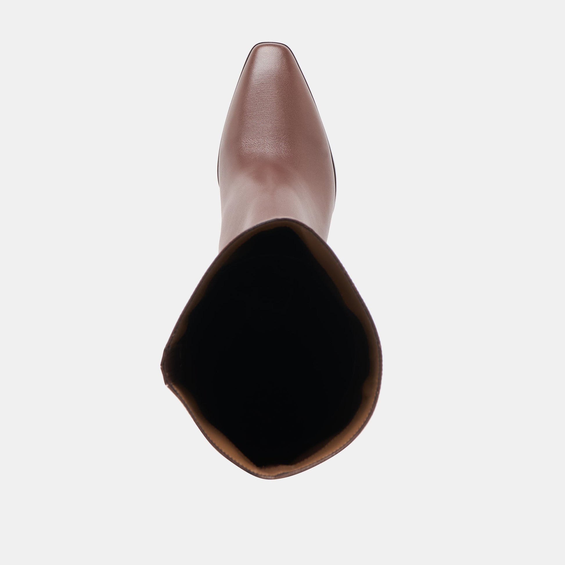 Emmi Chocolate Leather Boots - Dolce Vita