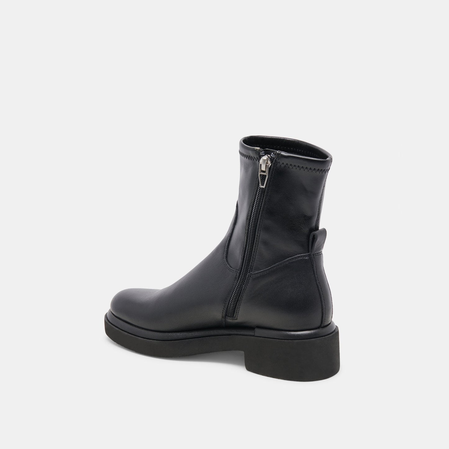 Simaya H2O Wide Black Leather Boots - Dolce Vita