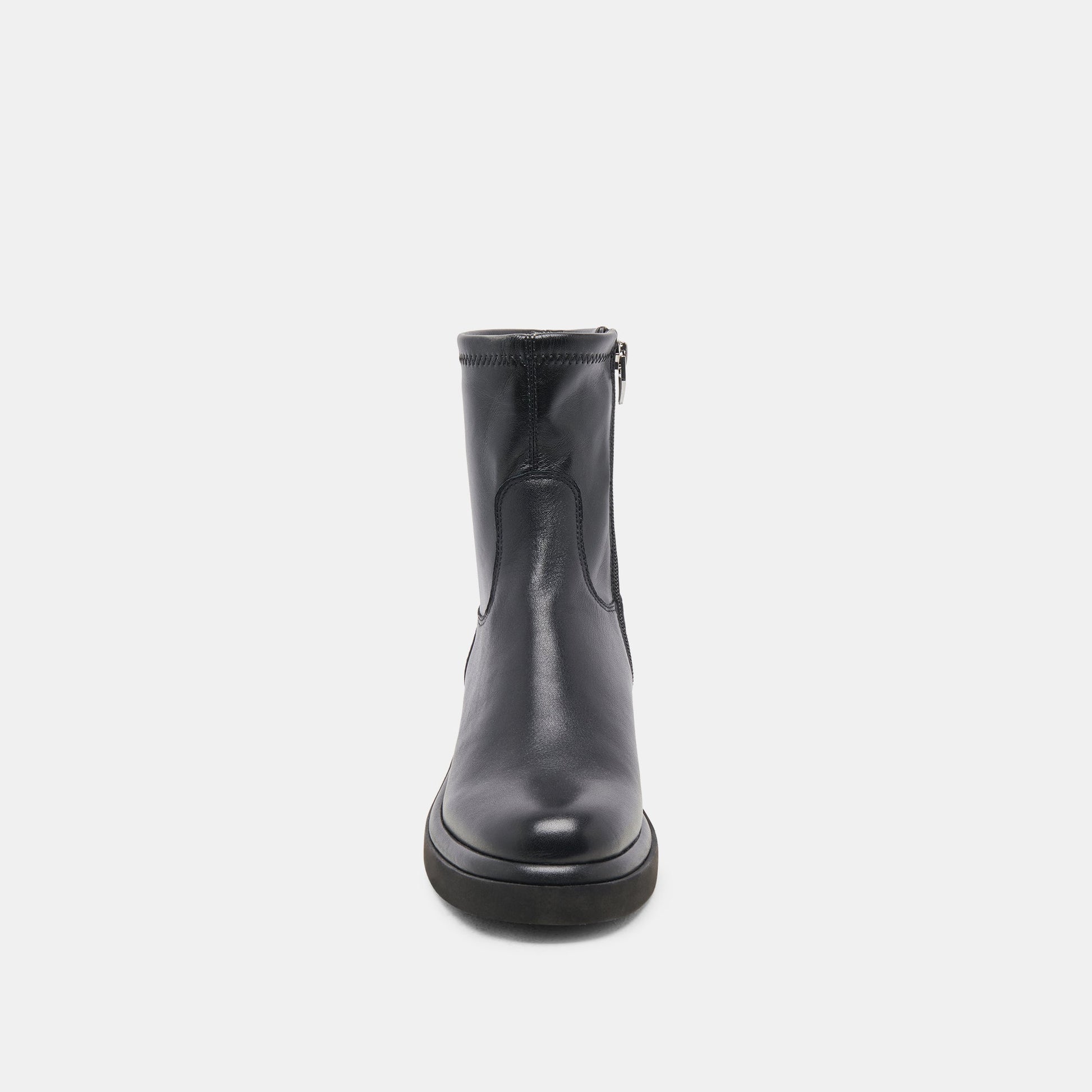 Simaya H2O Wide Black Leather Boots - Dolce Vita
