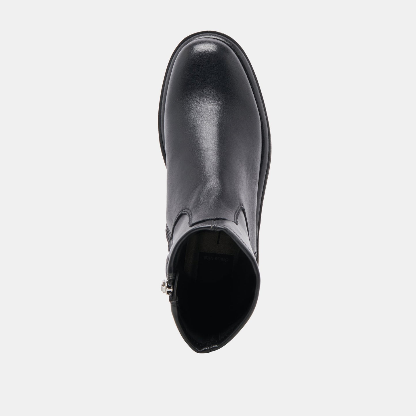 Simaya H2O Wide Black Leather Boots - Dolce Vita
