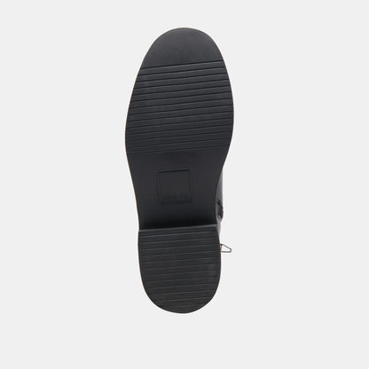 Simaya H2O Wide Black Leather Boots - Dolce Vita