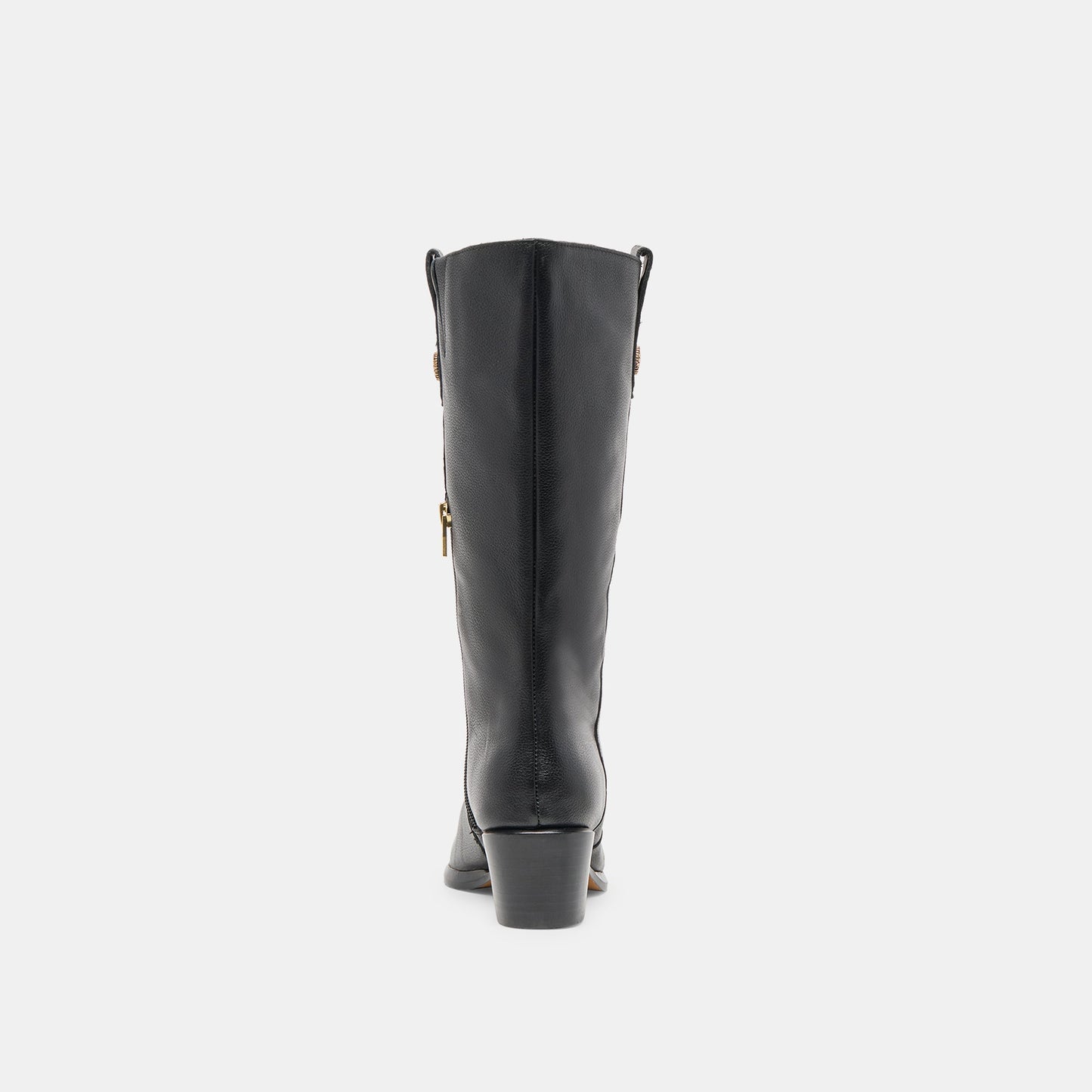 Vern Black Leather Boots - Dolce Vita