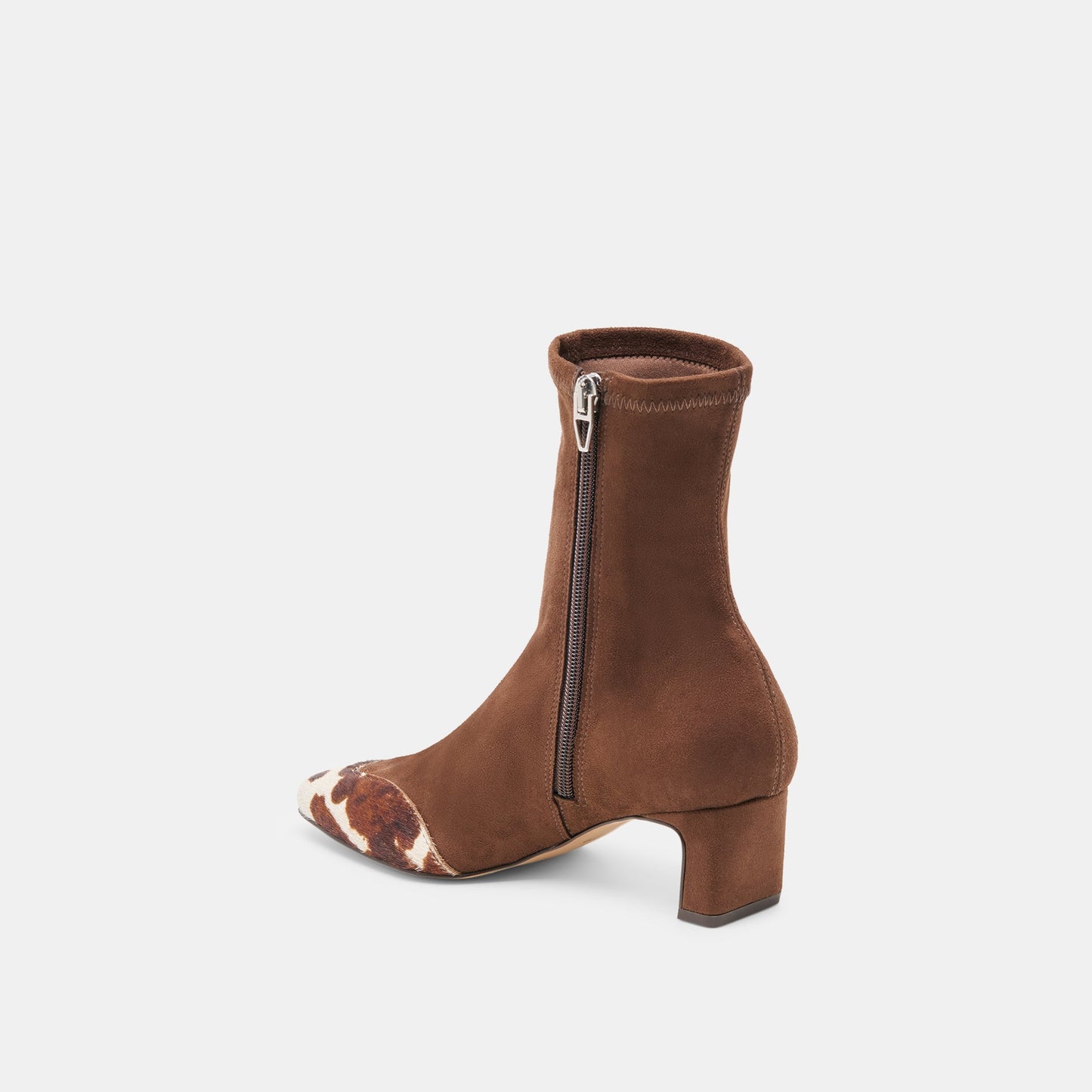 Anika Dk Brown Multi Stella Suede Boots - Dolce Vita