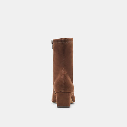 Anika Dk Brown Multi Stella Suede Boots - Dolce Vita