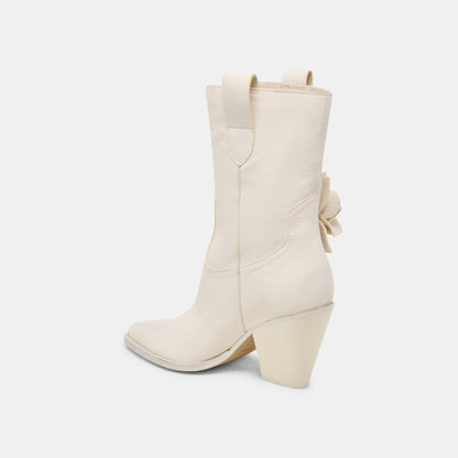 Jakel Off White Nubuck Boots - Dolce Vita