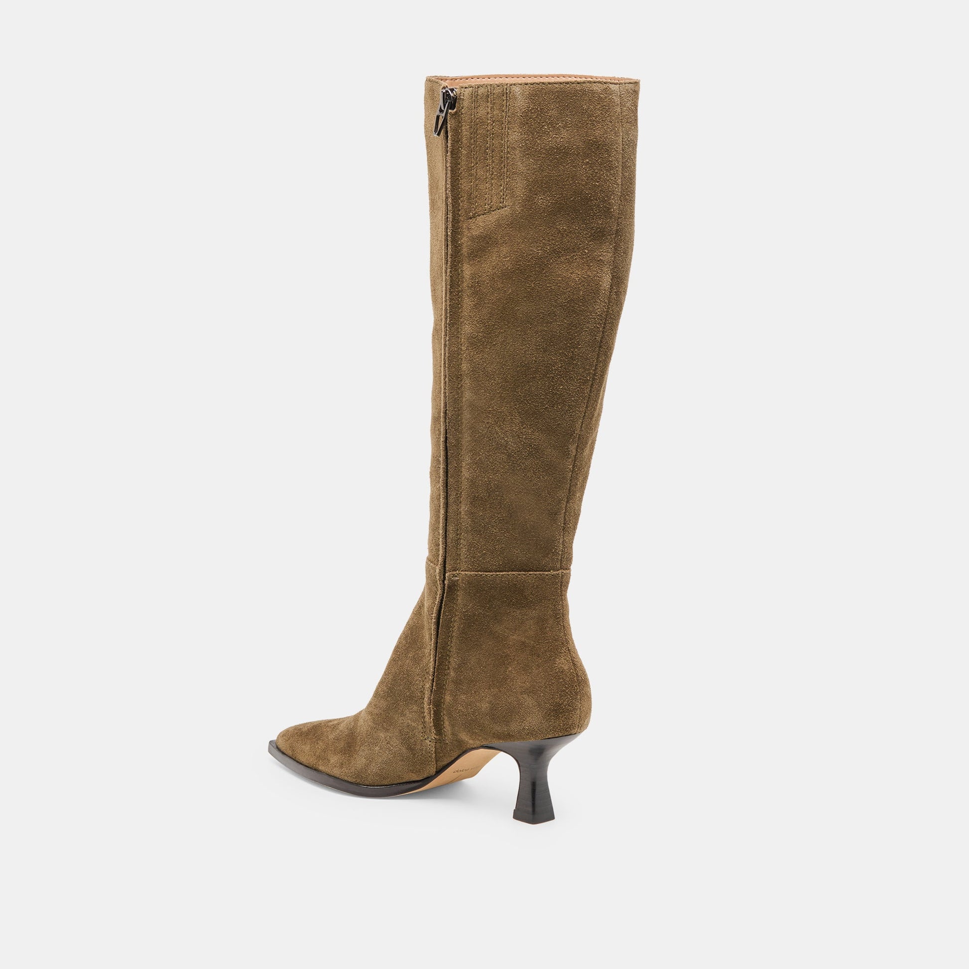 Auggie Olive Suede Boots - Dolce Vita