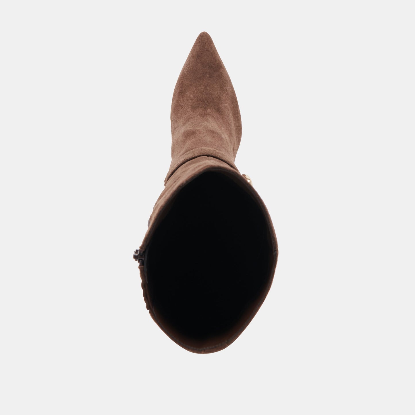 KINZY BOOTS DK BROWN SUEDE - Dolce Vita