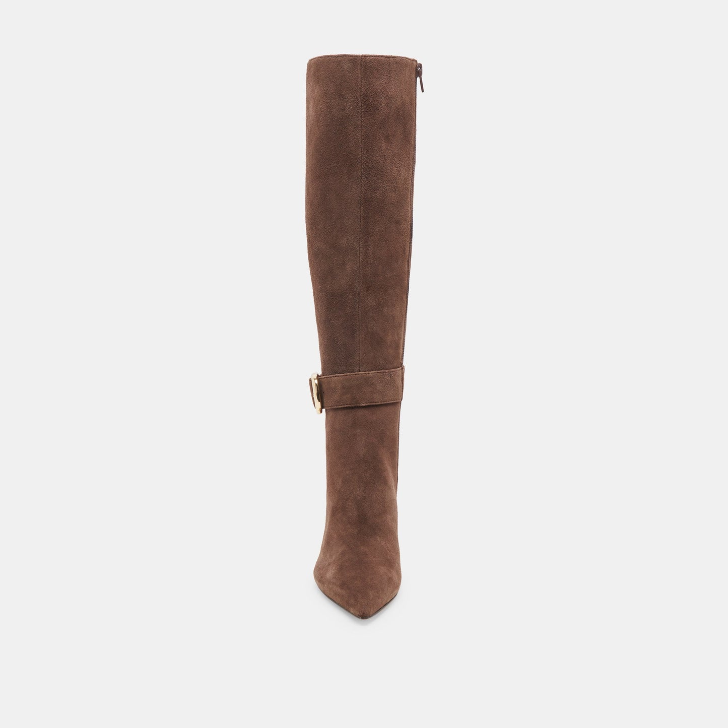 KINZY BOOTS DK BROWN SUEDE - Dolce Vita