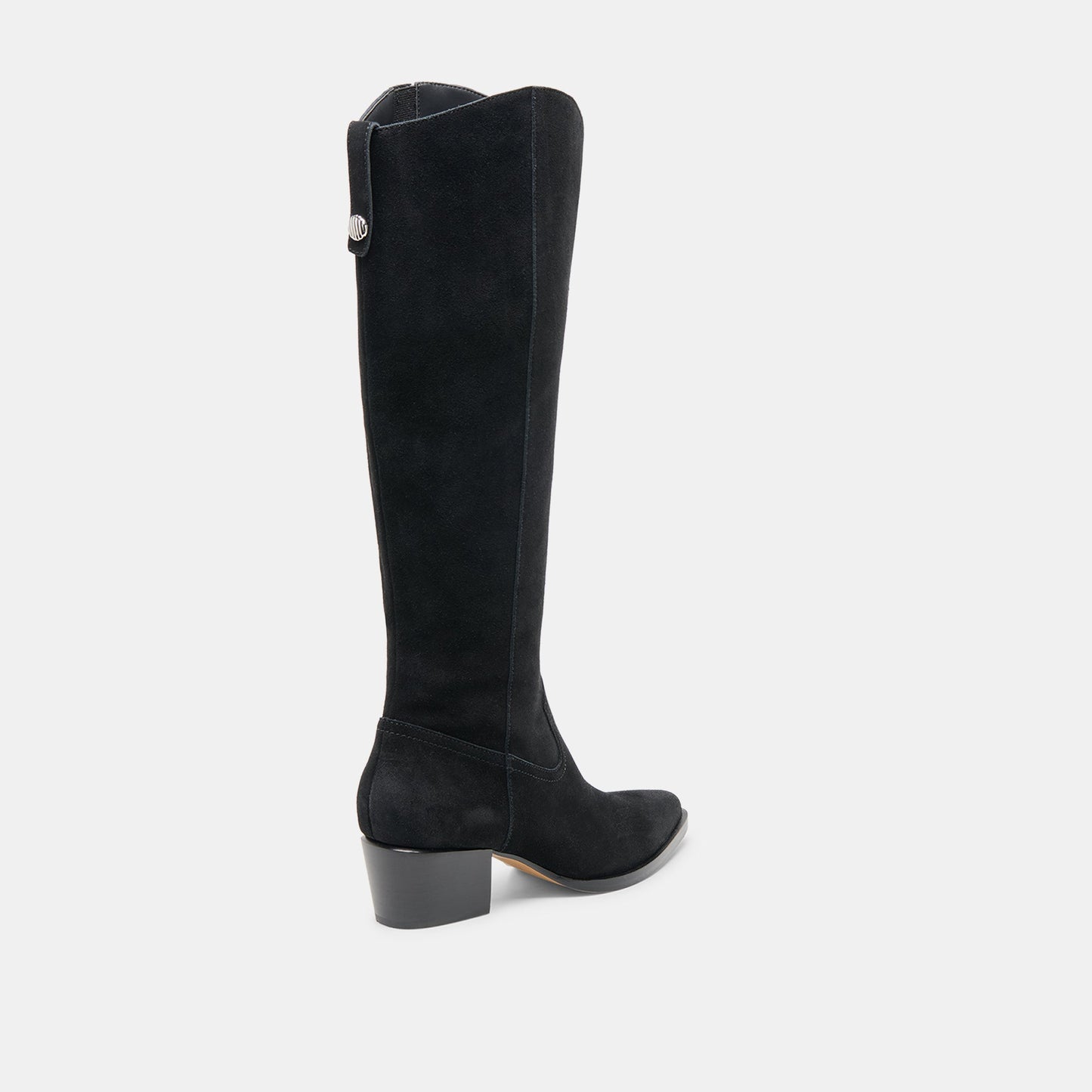 Virona H2O Waterproof Onyx Suede Wide Calf Boots - Dolce Vita