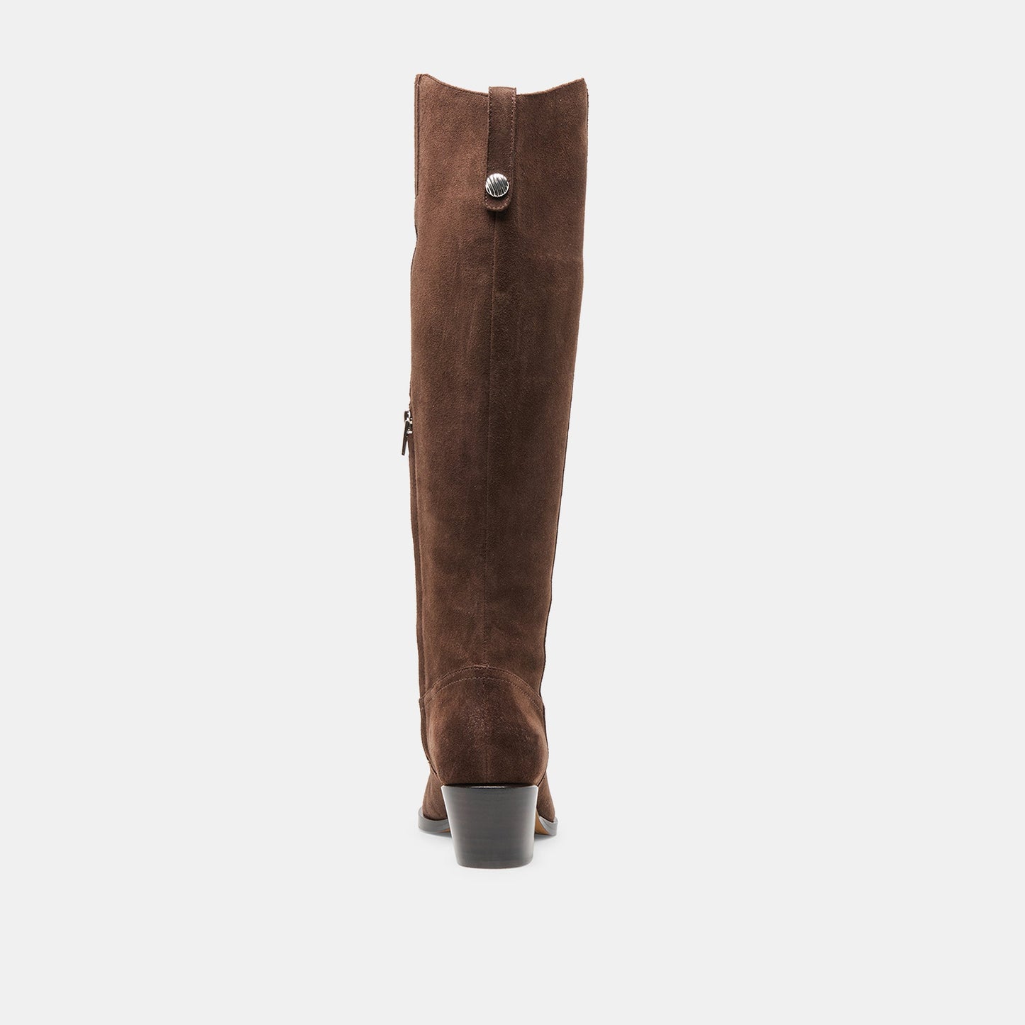Virona H2O Waterproof Dk Brown Suede Wide Calf Boots - Dolce Vita