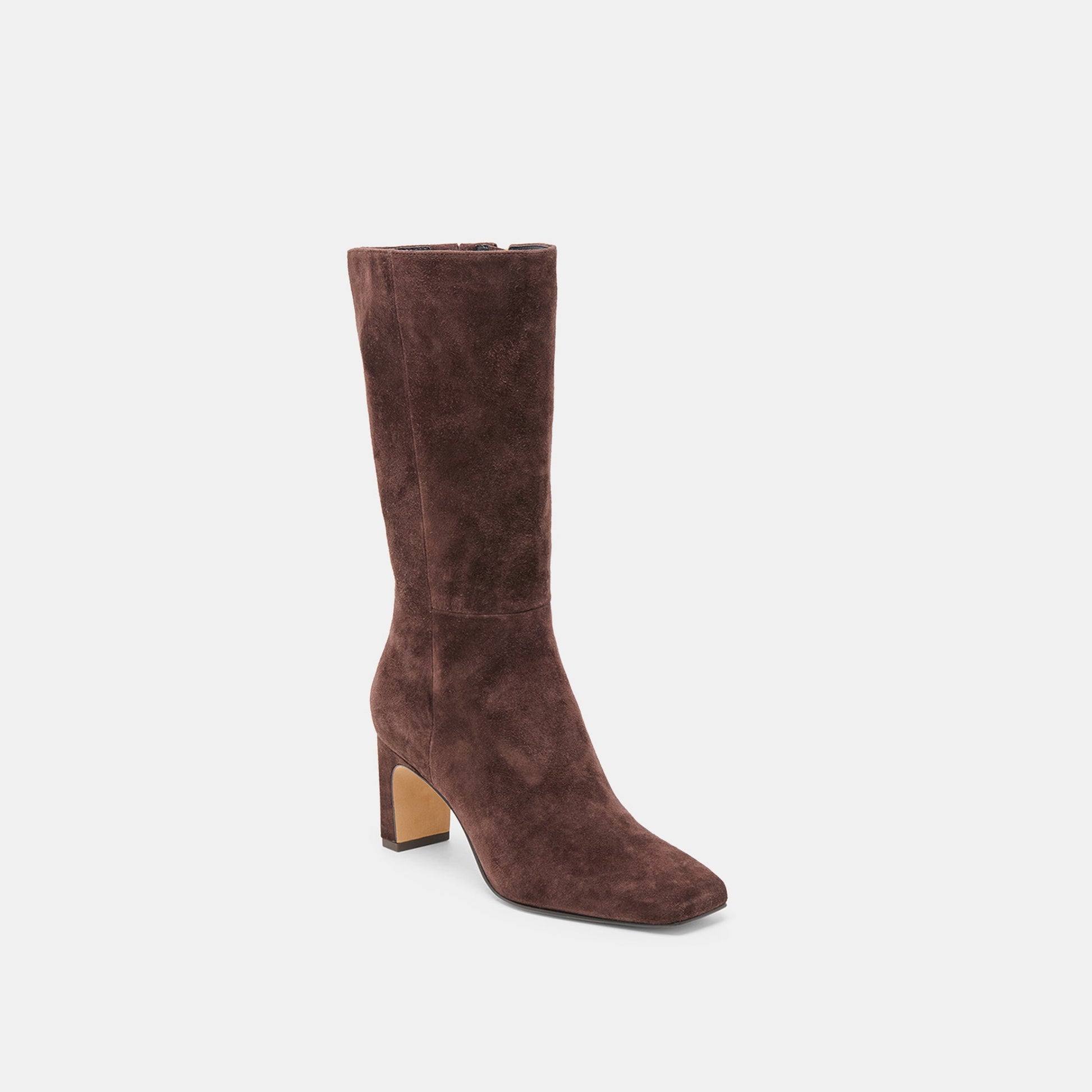 Riggs Mahogany Suede Boots - Dolce Vita
