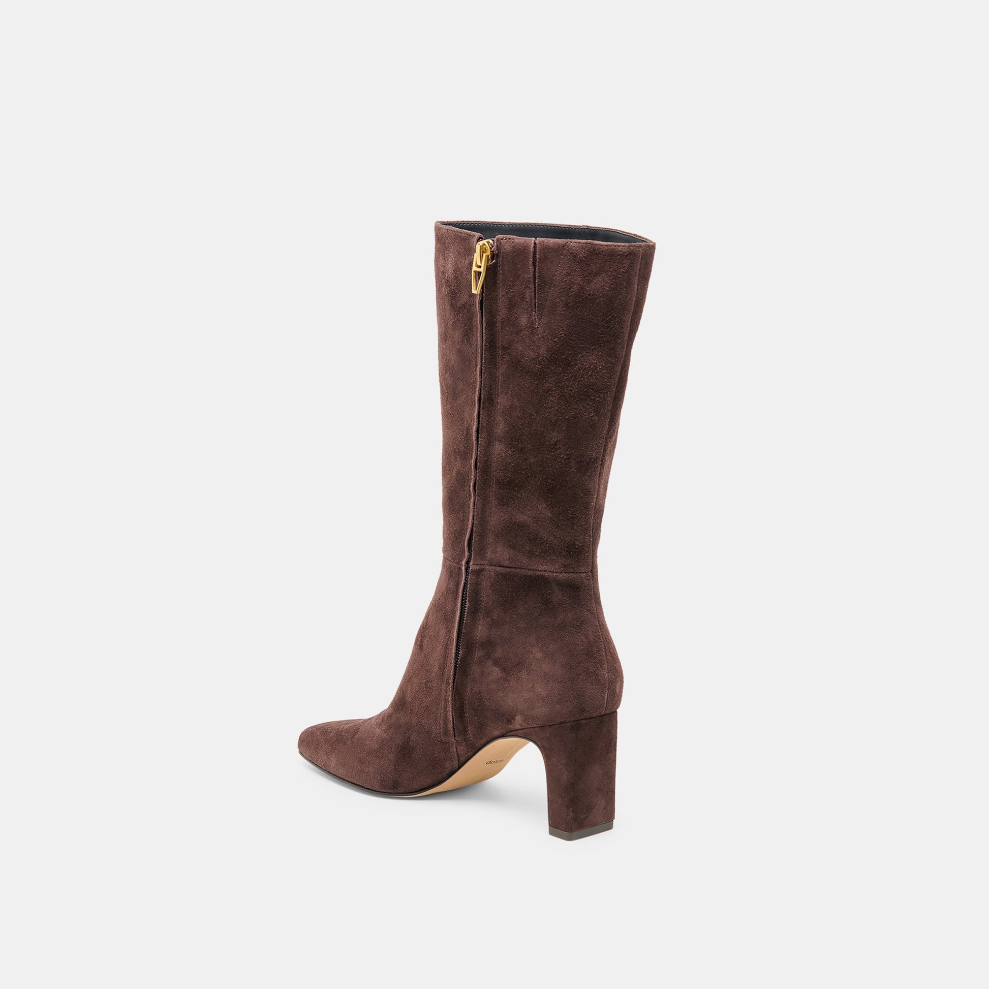 Riggs Mahogany Suede Boots - Dolce Vita