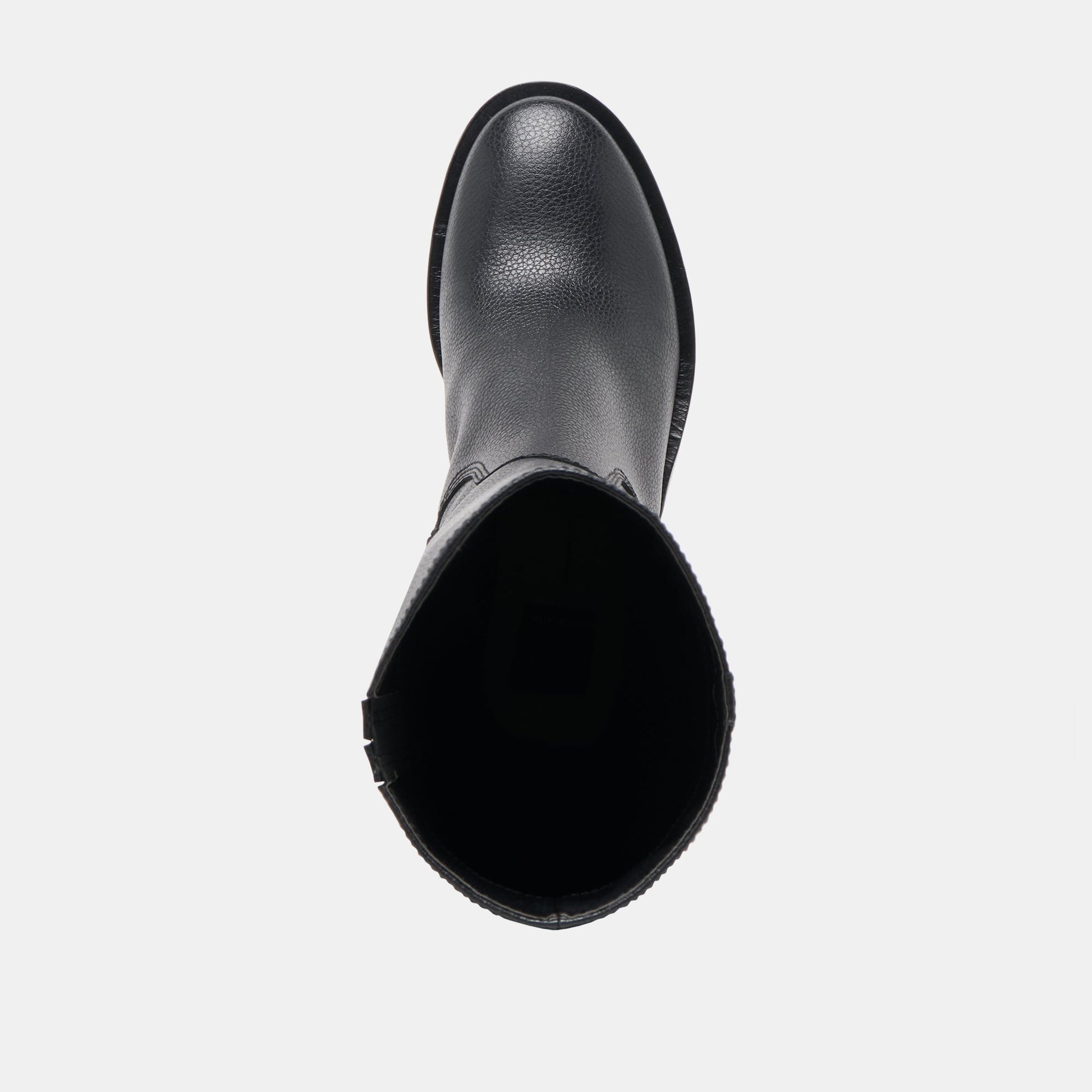 Kilian H2O Waterproof Black Leather Wide Calf Boots - Dolce Vita