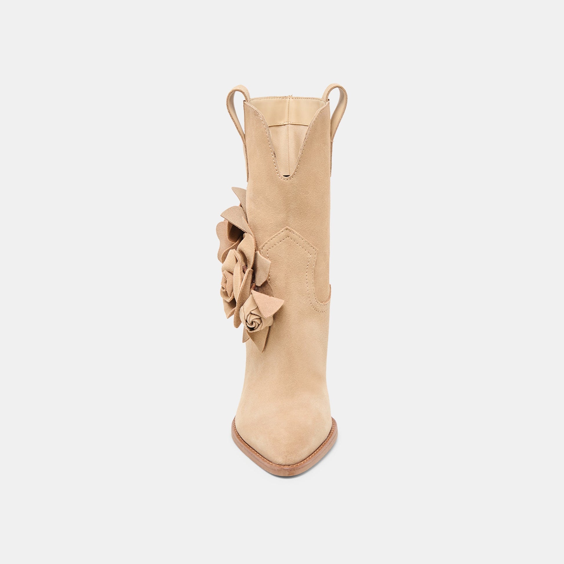 Jakel Camel Suede Boots - Dolce Vita
