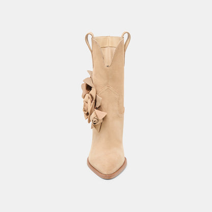 Jakel Camel Suede Boots - Dolce Vita