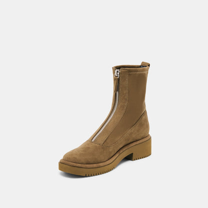 Shante Dk Olive Stella Suede Boots - Dolce Vita