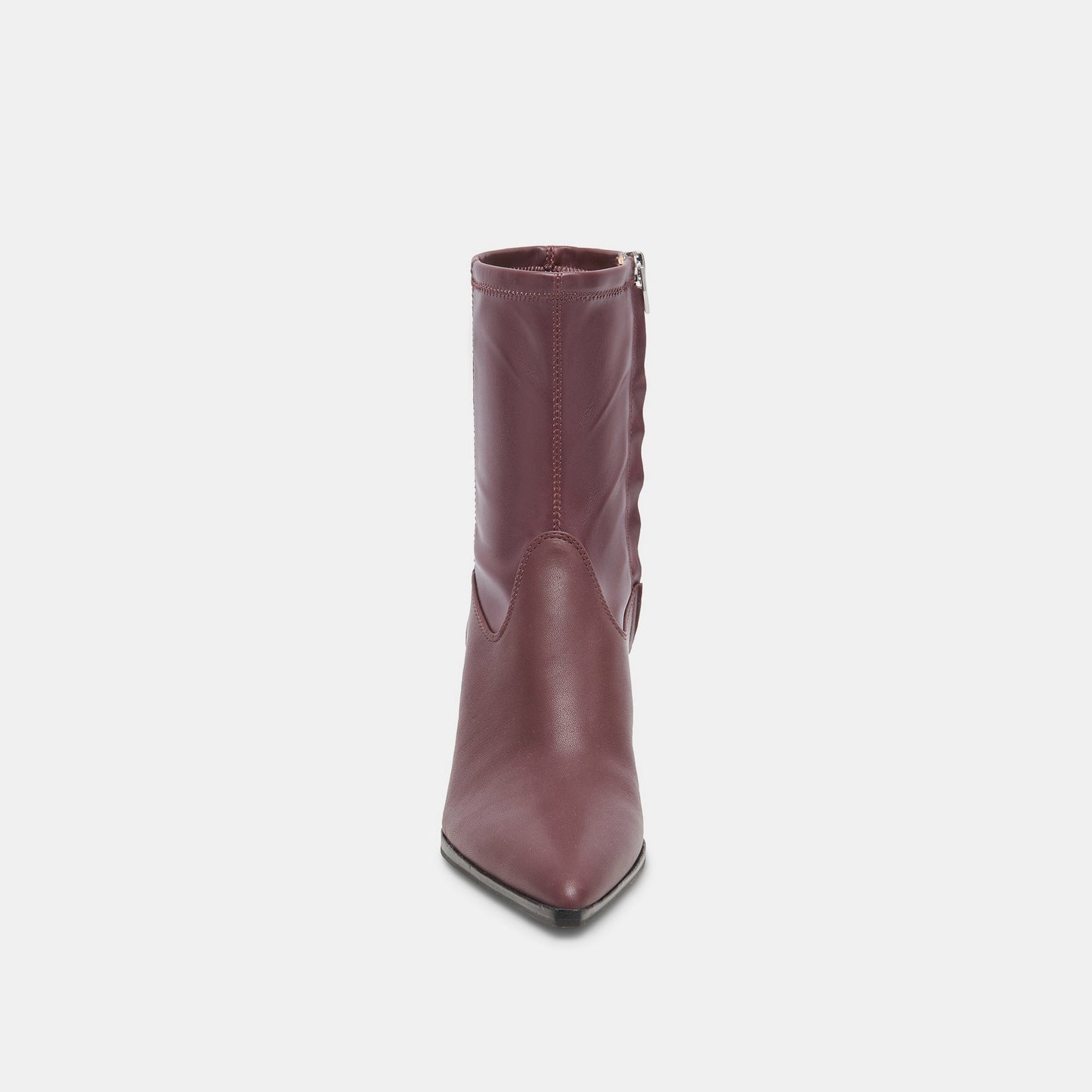 ARYA WIDE CALF BOOTS WINE LEATHER - Dolce Vita