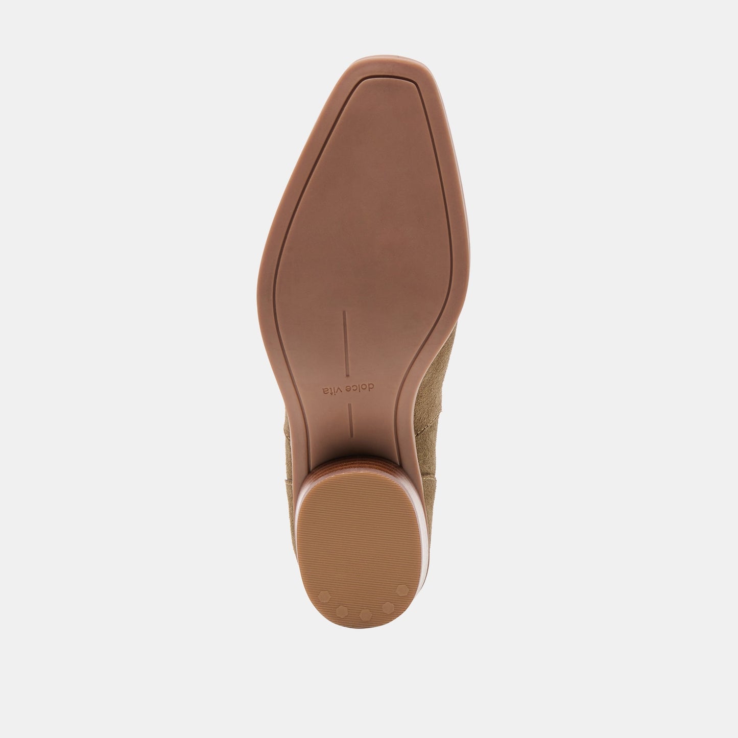 Faint H2O Waterproof Olive Suede Booties - Dolce Vita