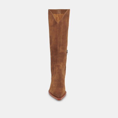 Raj Boots in Brown Suede - Dolce Vita