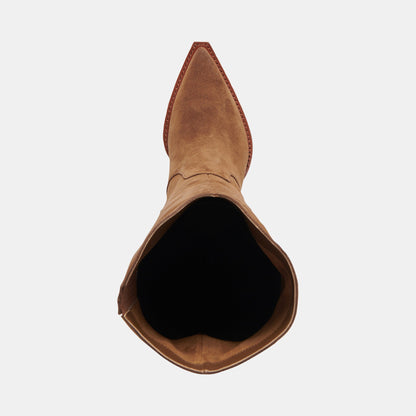 Raj Boots in Brown Suede - Dolce Vita
